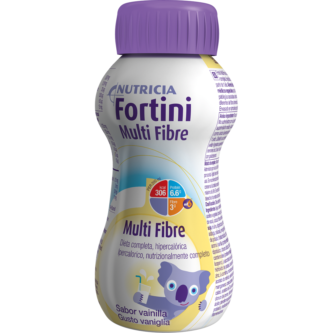 Fortini Multi Fibre Gusto Vaniglia 200ml  - 1