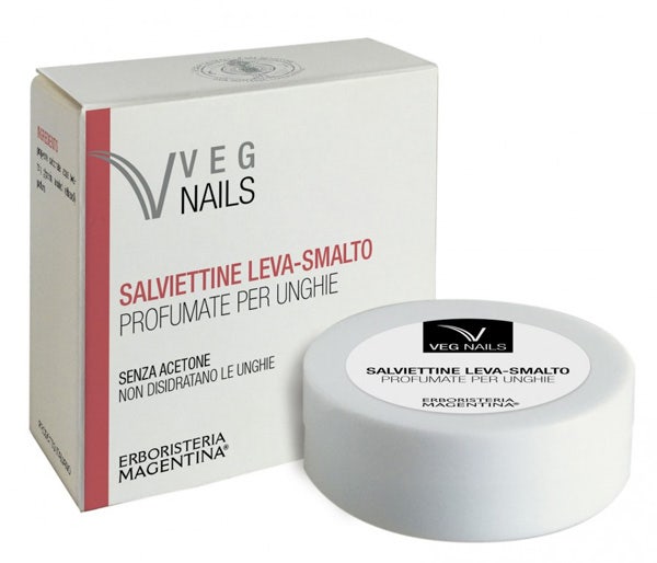 Veg Nails Salviettine Leva Smalto Profumate Per Unghie 15 Pezzi-1
