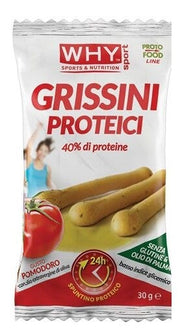 Whynature Grissini Proteici Gusto Pomodoro 30g-1