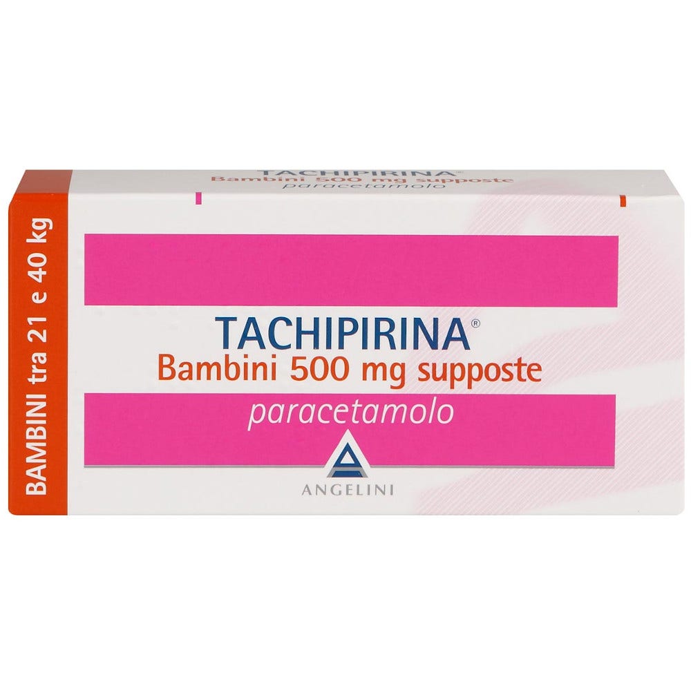 Tachipirina Bambini 10 Supposte 500mg  - 3
