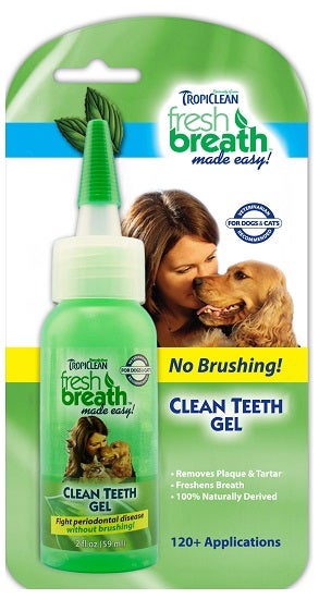 Tropiclean Fresh Breath Clean Teeth Gel 59ml-1