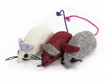 Camon Topino Juta Colorata Gioco Per Gatti 1 Pezzo-1