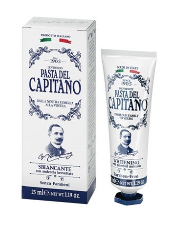 Pasta del Capitano 1905 Dentifricio Sbiancante 25ml  - 1