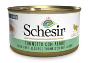 Schesir Tonnetto Con Alghe Cibo Umido Gatti Adulti Lattina 85g-1