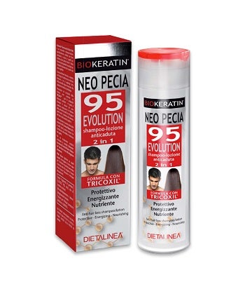 Biokeratin Neo Pecia 95 Shampoo Lozione Anticaduta 250ml  - 1