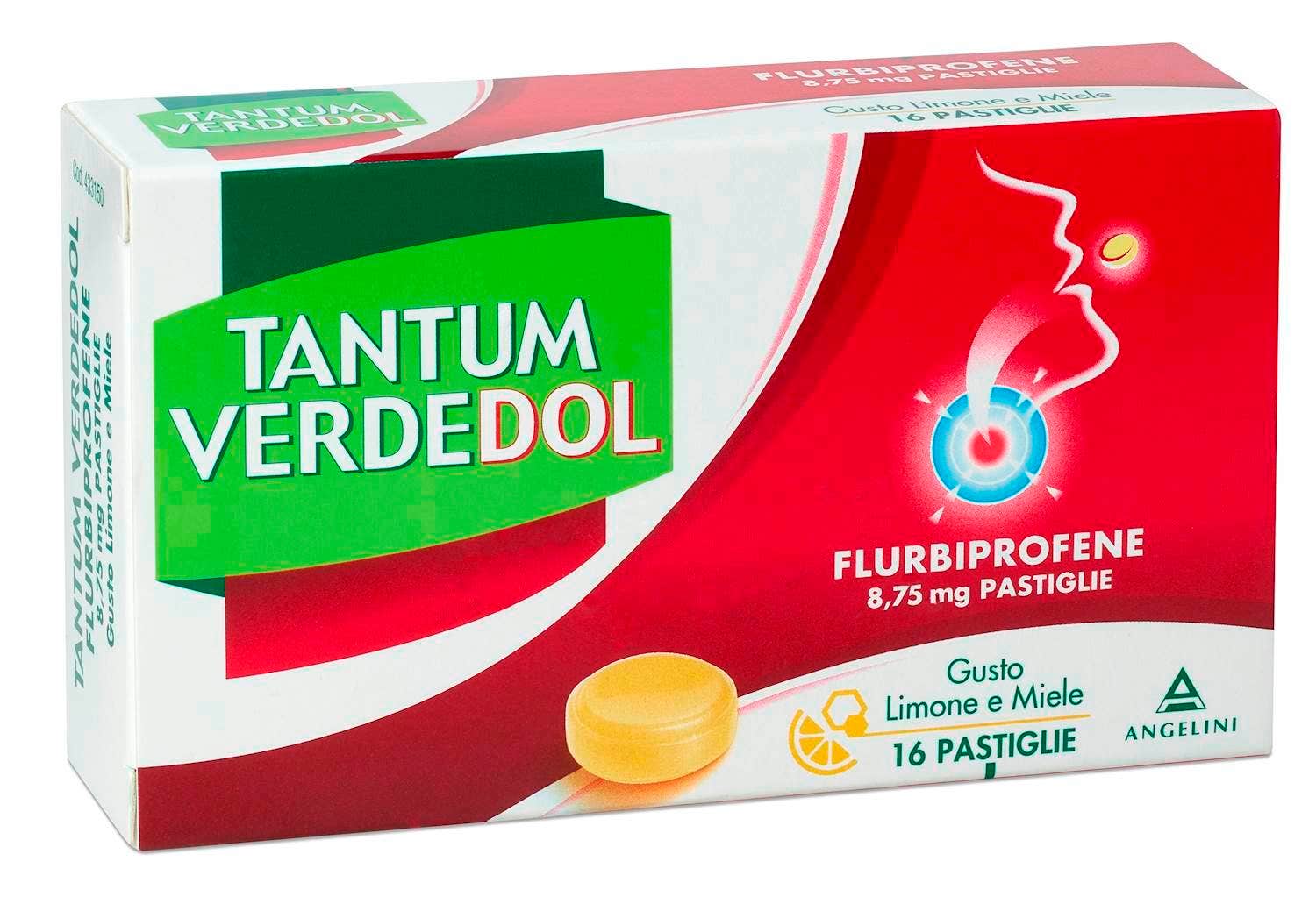 Tantum  Verdedol 16 Pastiglie  Limone E  Miele  - 3