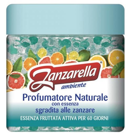 Zanzarella Ambiente Profumatore in Perle Esplosione di Agrumi 170g-1