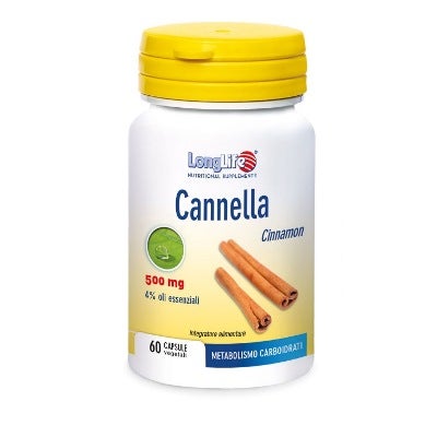 Longlife Cannella 500mg 60 Capsule  - 1
