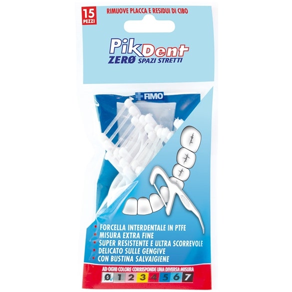 Pikdent Zero Spazi Stretti 15 Forcella Interdentali  - 2