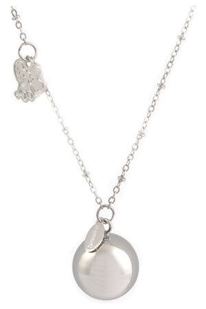 ARGENTOE' COLLANA BOLA ANGELO-2