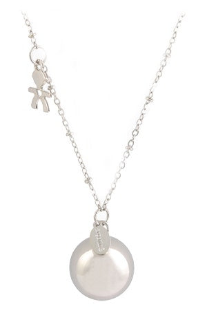 ARGENTOE' COLLANA BOLA BIMBO-1