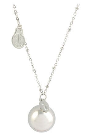 ARGENTOE' COLLANA BOLA COCCIN-2
