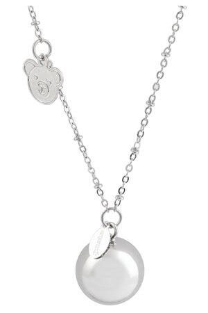 ARGENTOE' COLLANA BOLA ORSETTO-2