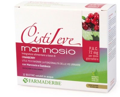 Farmaderbe Cistileve Mannosio 12 Bustine-1