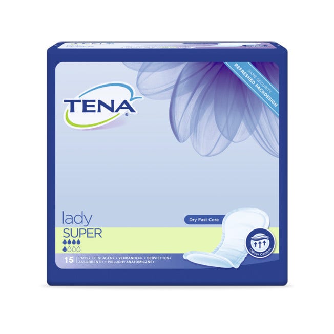 Tena Lady Super 15 Pezzi-2