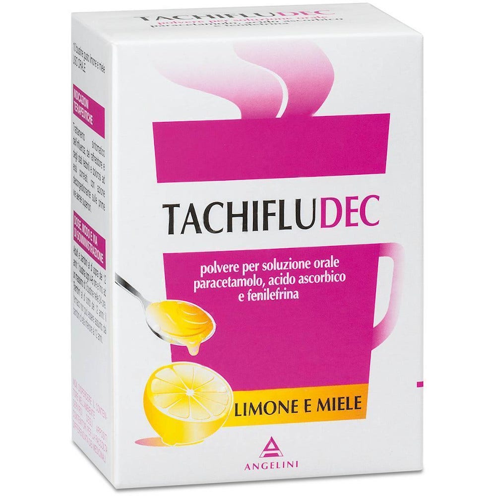 Tachifludec 10 Buste Limone Miele  - 2
