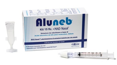 Aluneb Kit Soluzione Isotonica 15x4ml + Mad Nasal Atomizzatore  - 1