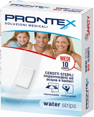 Prontex Cerotti Water Strips Medi 10 Pezzi  - 1