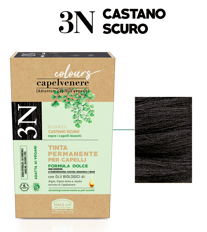 Helan Capelvenere Colours Tinta Capelli 3N Castano Scuro  - 3