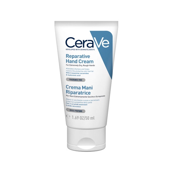 CeraVe Crema Mani Riparatrice Idratazione Intensa Con Acido Ialuronico 50ml  - 2