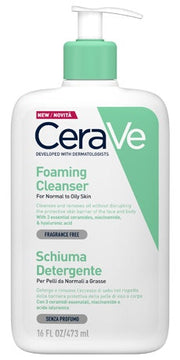 CeraVe Schiuma Detergente Viso Pelle Grassa Seboregolatrice 473 ml-1