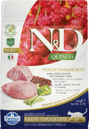 Farmina Natural & Delicious Quinoa Weight Management Agnello Broccoli E Asparagi Cibo Secco Per Gatti 300g-1