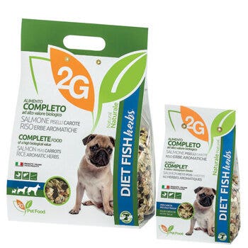 2G PET FOOD DIET FISH HERB350G-2