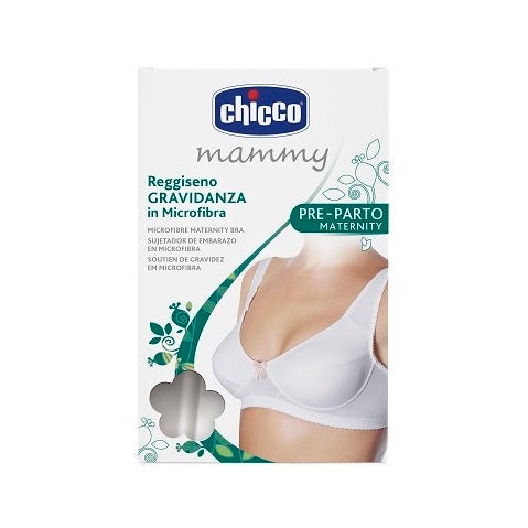 Chicco Reggiseno Gravidanza Antistress Microfibra Bianco Misura 4C  - 2
