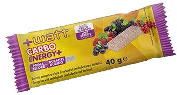 +Watt Carbo+ Barretta Energetica Frutti Di Bosco 40g-2