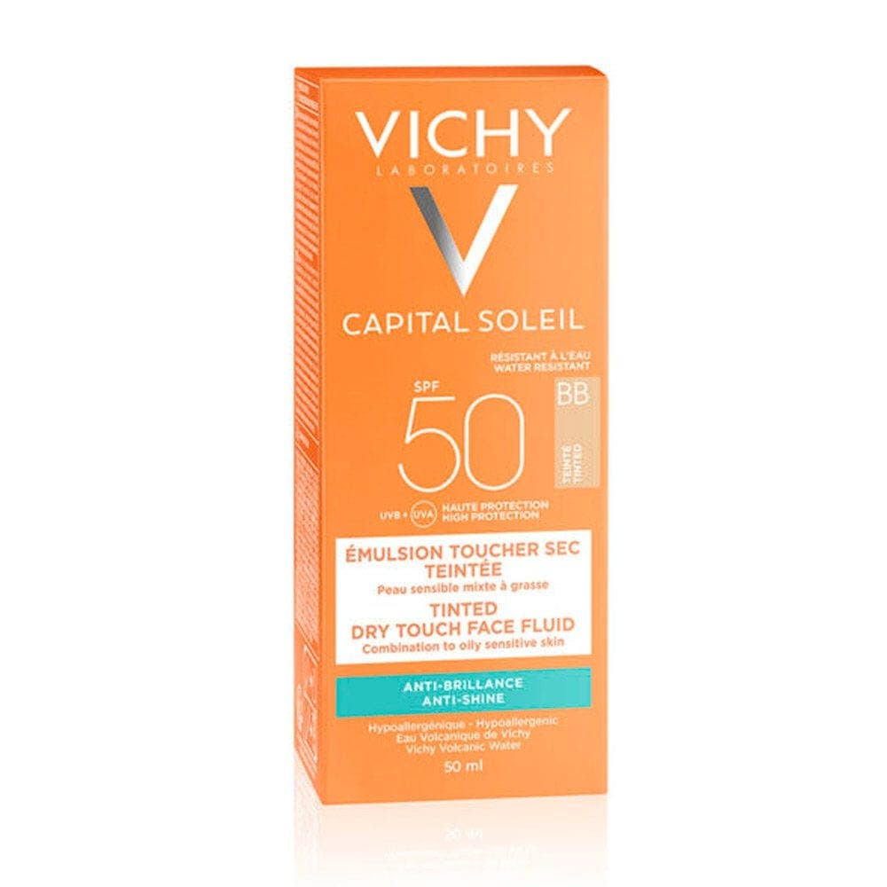 Vichy Capital Soleil BB Emulsione Colorata Effetto Asciutto E Mat SPF 50 50ml-4