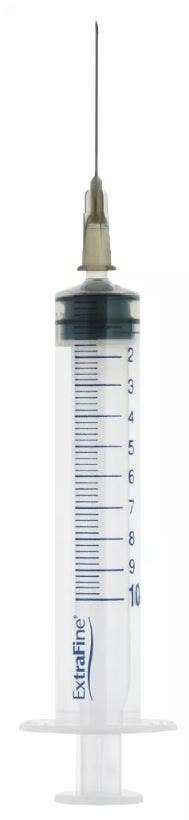 Siringa Extrafine Ipodermica 10ml Ago12 G22  - 1