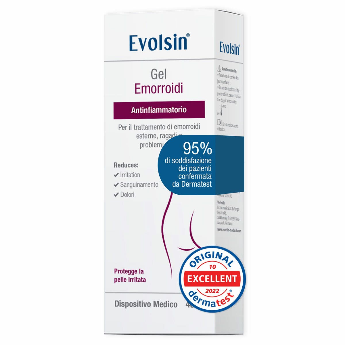 Evolsin Gel Per Emorroidi 40ml-1