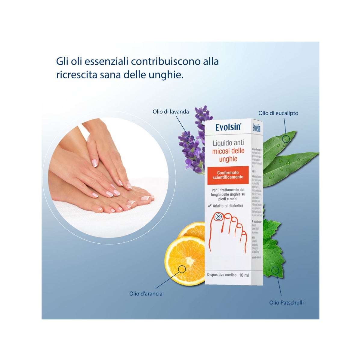 Evolsin Liquido Antimicotico per Unghie 10ml-12