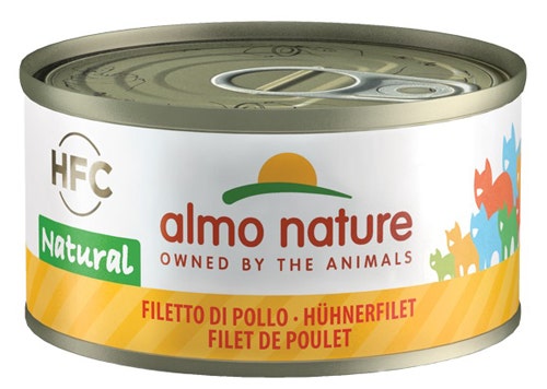 Almo Nature HFC Natural Cibo Umido Filetto Di Pollo Gatti Adulti Bustina 70g-1