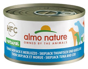 Almo Nature HFC Natural Tonno Skipjeck E Merluzzo Umido Per Cani Adulti 95g-1
