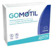 Gomotil 20 Bustine da 5 g con Edulcorante Senza Glutine Senza Lattosio