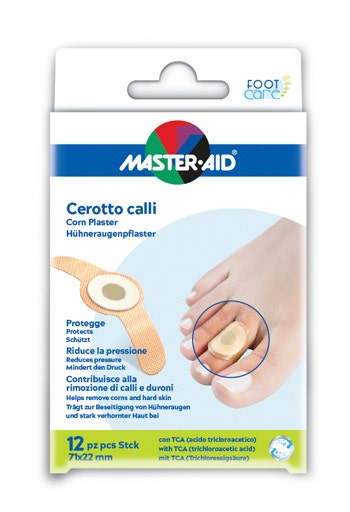 Master Aid Cerotto Calli 12 Pezzi  72x22 mm  - 1
