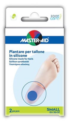 Master Aid Plantare Tallone Silicone Small 2 Pezzi  - 1