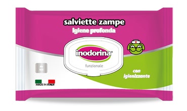 Inodorina Funzionale Zampe Salviette Per Cani 40 Salviette-1