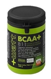 +Watt BCAA+ 8:1:1 Polvere Gusto Arancia 100g-1