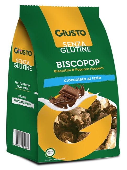 Giusto Senza Glutine Biscopop New 80 g-1