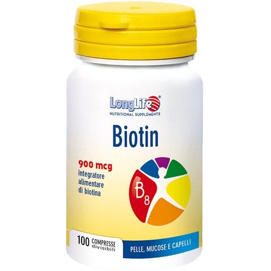 Longlife Biotin 900mcg 100 Compresse  - 2