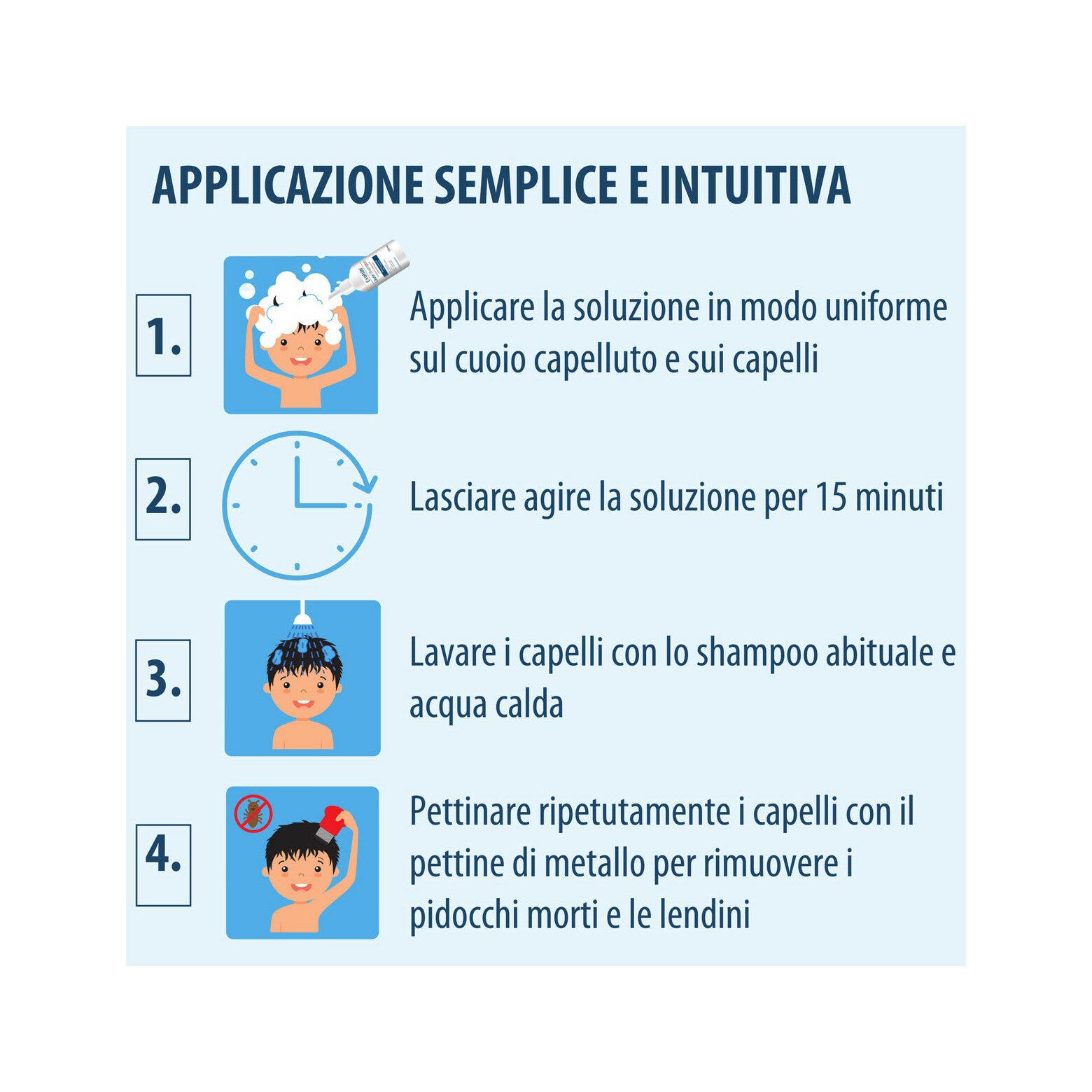 Evolsin Shampoo Pidocchi Con Pettine 120ml-5