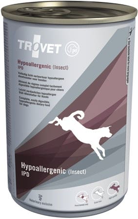 Trovet Hypoallergenic Insetti IPD Alimento Dietetico Per Cani 400gr-1