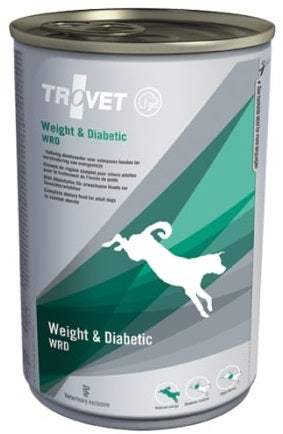 Trovet Weight & Diabetic WRD Alimento Dietetico Per Cani 400g-1
