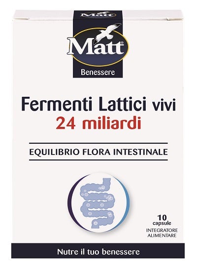 Matt Benessere Fermenti Lattici 10 Capsule-1