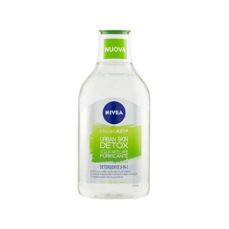 Nivea Micellair Urban Skin Detox Acqua Micellare Purificante 400ml  - 2