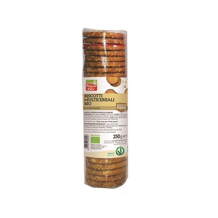 La Finestra Sul Cielo Biscotti Multicereali Bio 250g  - 2