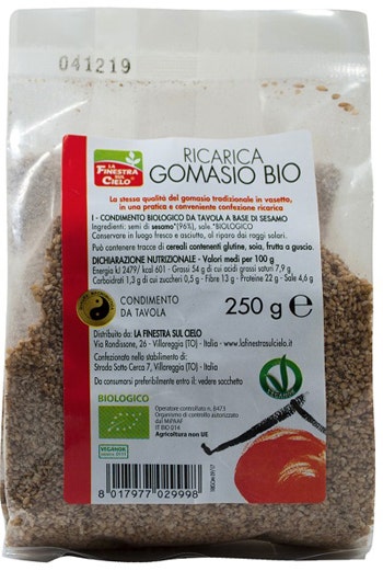 GOMASIO RICARICA 250G BIO-1