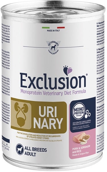 EXCLUSION MD URI PORK/RICE400G-1